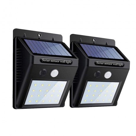 Güneş Enerjili 20 Led'li  Hareket Sensörlü Solar Aydınlatma Solar Lighting Orjinal Yeni Ürün 